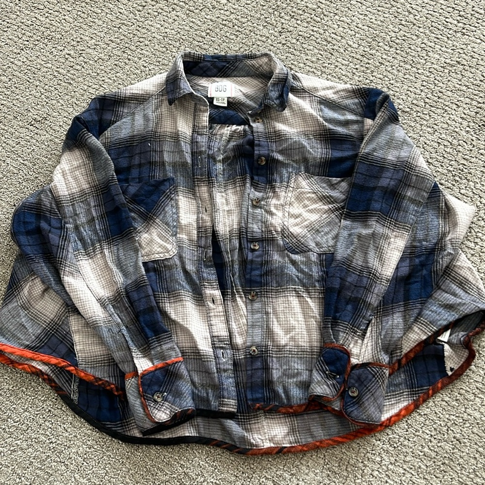 BDG Blue Flannel (XS)